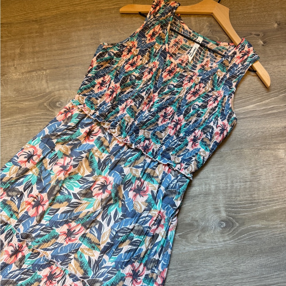 NY Collection Multicolor Textured Dress-Size LP - Picture 3 of 8